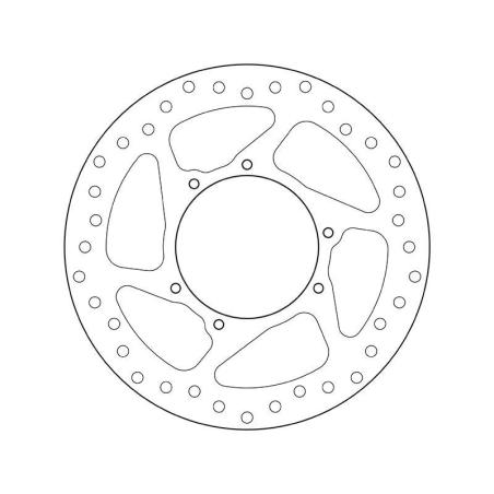 BREMBO 68B407N3 : Disco de freno BREMBO Serie Oro redondo fijo