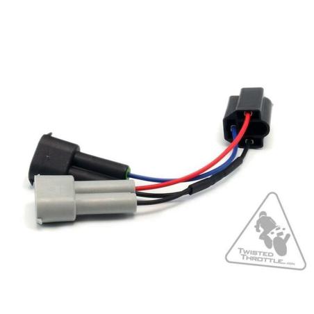 DENALI DNL.WHS.10400 : Cableado para adaptar faros Harley Davidson H4 a Denali H9/H11
