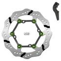 NG BRAKE DISC 1326XBHK17 : Kit disco de freno sobredimensionado NG BRAKES ondulado flotante