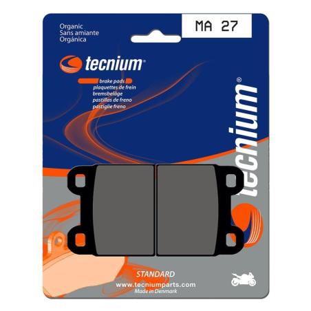 TECNIUM MA27 : Pastillas de freno Tecnium MA27 Orgánicas