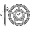 PBR 824 45 C45 : Corona PBR acero C45 estándar 824 - 530