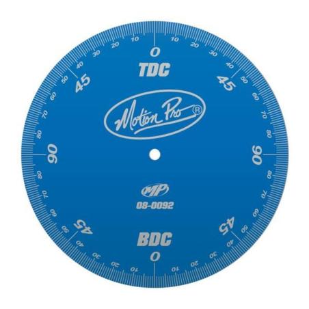 MOTION PRO 08-0092 : Disco de grados MOTION PRO Ø172mm universal