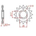 JT SPROCKETS JTF1537.14 : Piñón JT 1537 de acero con 14 dientes