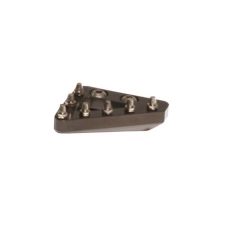 RFX FXRB9010199H2 : Puntera de pedal de freno trasero macizo CNC RFX Pro de repuesto (gris titanio)