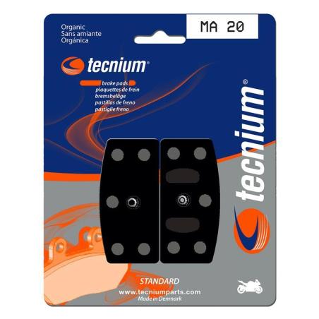 TECNIUM MA20 : Pastillas de freno Tecnium MA20 Orgánicas