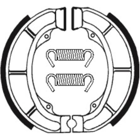 TECNIUM BA181 : Zapatas de freno Tecnium BA181