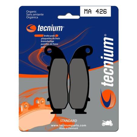 TECNIUM MA426 : Pastillas de freno Tecnium MA426 Orgánicas Touring