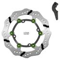 NG BRAKE DISC 1325XBHK17 : Kit disco de freno sobredimensionado NG BRAKES ondulado flotante