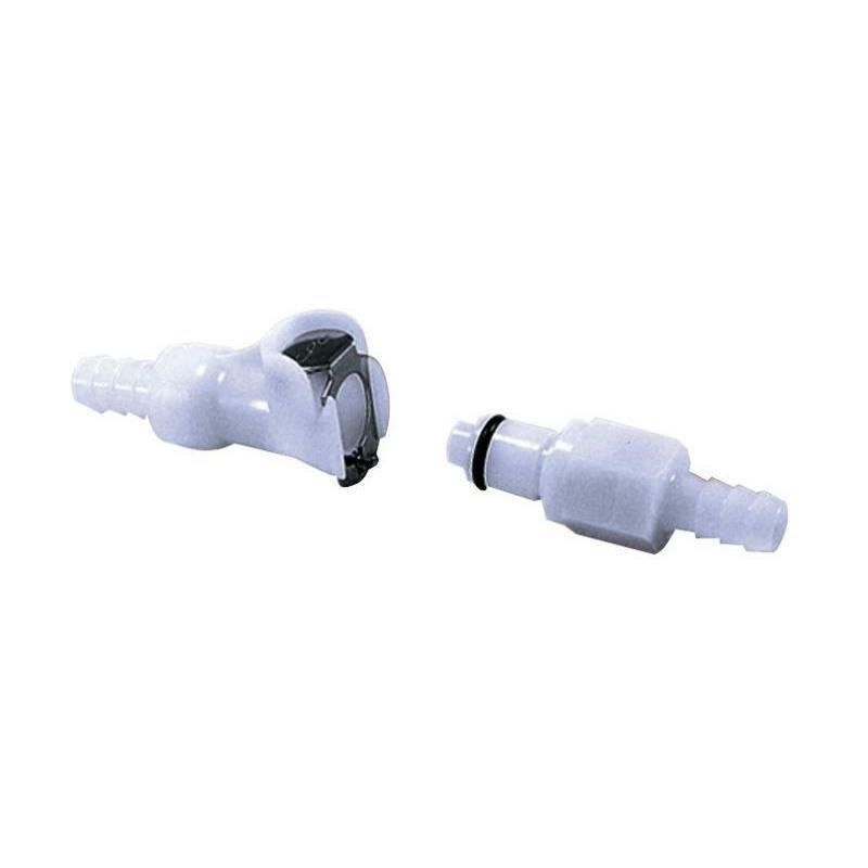 MOTION PRO 12-0038 : Conexión rápida bloqueo doble blanco MONTION PRO Ø8mm