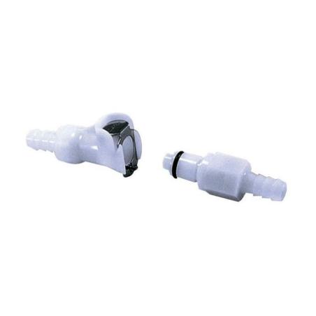 MOTION PRO 12-0038 : Conexión rápida bloqueo doble blanco MONTION PRO Ø8mm