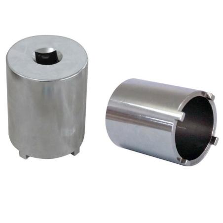 JMP 7228128 : Vaso almenado cilíndrico para columna de dirección JMP Øint41mm /Øext48,5mm 4 muescas Honda