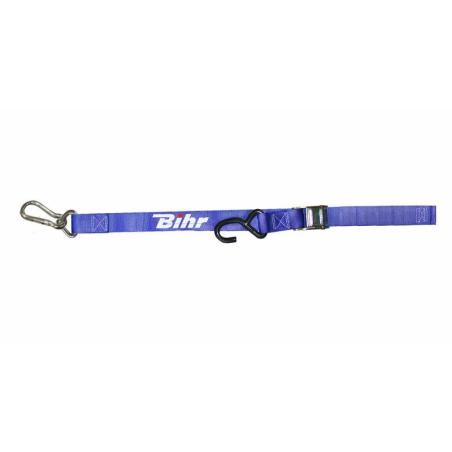 BIHR L27-032NB : Correas con gancho mosquetón BIHR azul