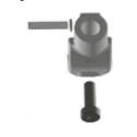 MAGURA 2701162 : Soporte de retrovisor de bomba de embrague y freno Magura HC1