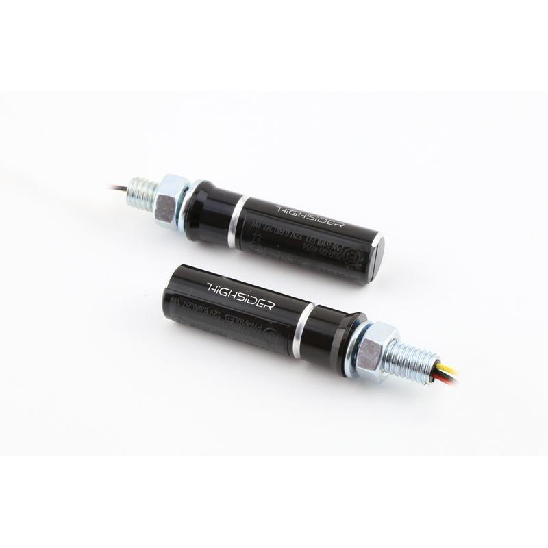HIGHSIDER 254-033 : Juego de intermitentes LED HIGHSIDER Conero - 3en1
