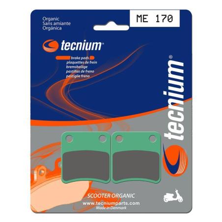 TECNIUM ME170 : Pastillas de freno Tecnium Scooter orgánicas ME170