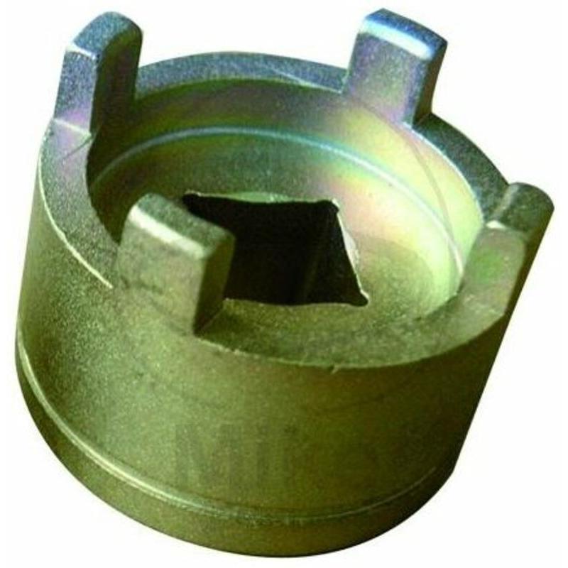 JMP 7224959 : Vaso almenado cilíndrico JMP nuez de embrague 4 Ranuras