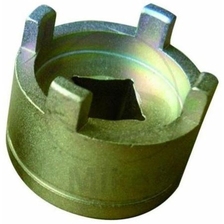 JMP 7224959 : Vaso almenado cilíndrico JMP nuez de embrague 4 Ranuras