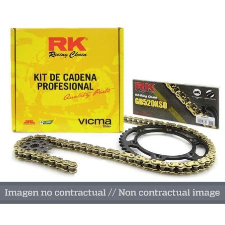 RK  : Kit cadena aluminio RK 520KRO (13-50-112)