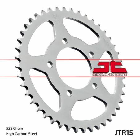 JT SPROCKETS JTR15.44 : Corona JT SPROCKETS de acero 15 - 525