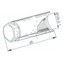 BUZZETTI 5312 : BOQUILLA PROTECTORA PARA EXTRACTOR DE VOLANTE. LONGITUD 45MM