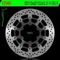 NG BRAKE DISC 1214G : Disco de freno NG BRAKES redondo flotante