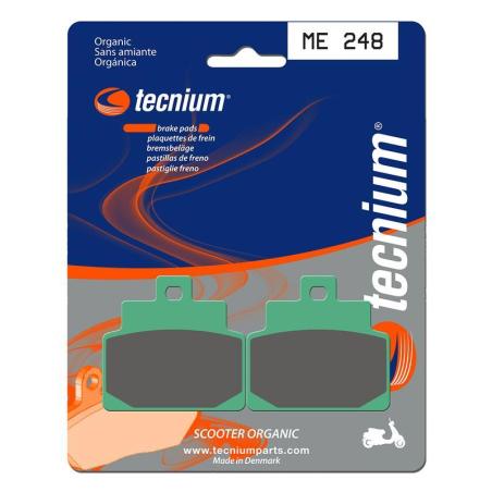 TECNIUM ME248 : Pastillas de freno Tecnium Scooter orgánicas ME248
