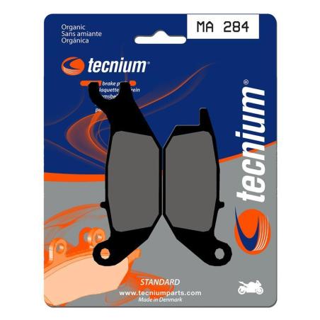 TECNIUM MA284 : Pastillas de freno Tecnium MA284 Orgánicas