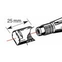 BUZZETTI 5308 : BOQUILLA PROTECTORA PARA EXTRACTOR DE VOLANTE. LONGITUD 25MM