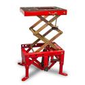 BIHR ST-SMI2091-2T-RED : Elevador hidraulico central off road BIHR rojo (ruedas no incluidas)