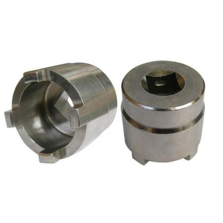 JMP 7228060 : Vaso almenado cilíndrico para eje oscillante/chasis JMP Øint28,5mm /Øext37mm 4 muescas Kawasaki