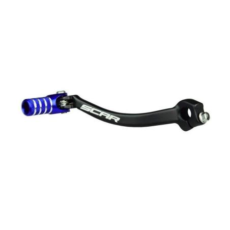 SCAR GSL413 : Pedal cambio SCAR azul puntera Yamaha YZ450F