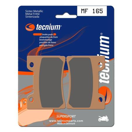 TECNIUM MF165 : Pastillas de freno Tecnium MF165 Sinterizadas