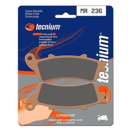TECNIUM MR236 : Pastillas de freno Tecnium MR236 Sinterizadas