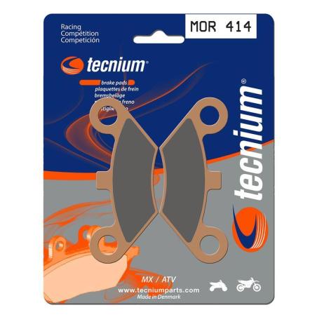 TECNIUM MOR414 : Pastillas de freno Tecnium MOR414 Sinterizadas racing