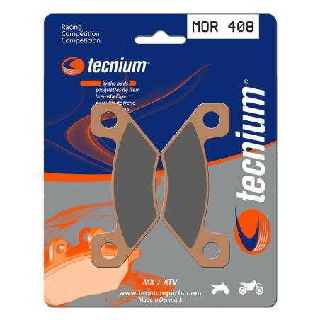 TECNIUM MOR408 : Pastillas de freno Tecnium MOR408 Sinterizadas racing