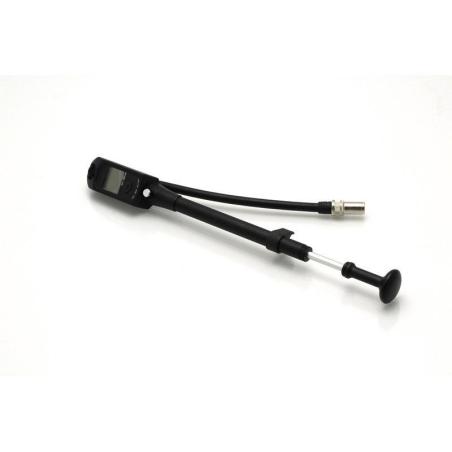 BIHR YB111L000B : Bomba digital BIHR para horquilla de aire 20 bar/300PSI - Punta recta