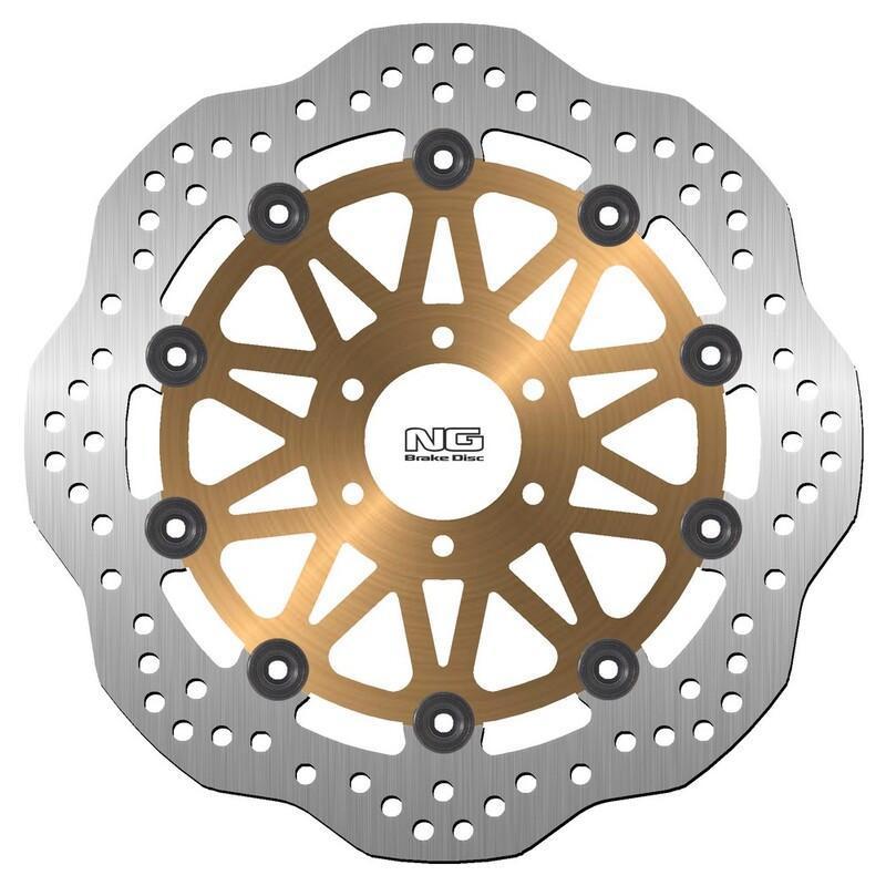 NG BRAKE DISC 1309X : Disco de freno NG BRAKES ondulado flotante
