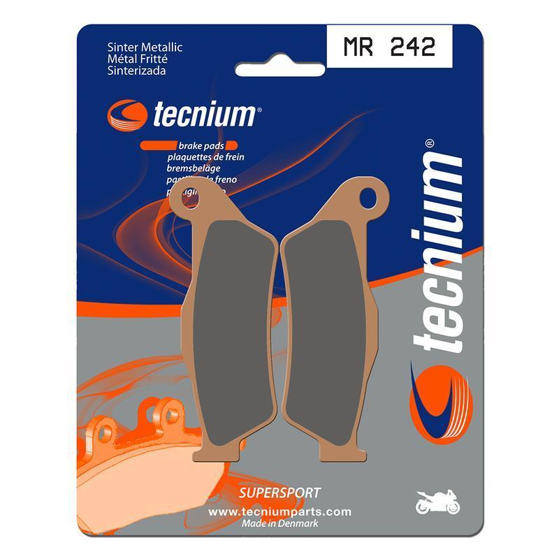TECNIUM MR242 : Pastillas de freno Tecnium MR242 Sinterizadas