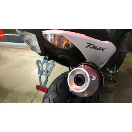 V PARTS C8-SPY007 : Portamatrículas Yamaha TMAX 530 negro