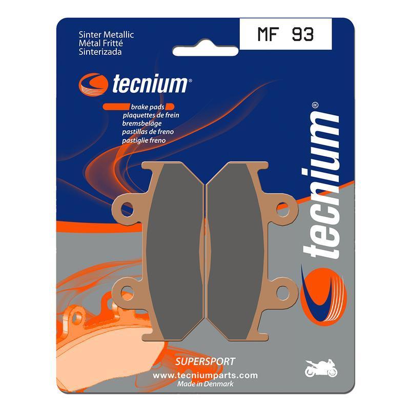 TECNIUM MF93 : Pastillas de freno Tecnium MF93 Sinterizadas