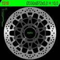 NG BRAKE DISC 1518 : Disco de freno NG BRAKES redondo flotante