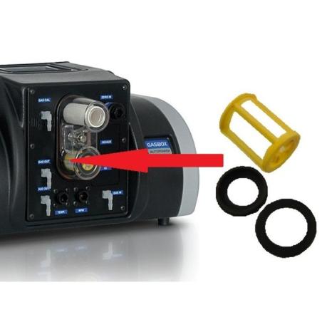 TEXA SL51044 : Filtro tubular con red y junta para TEXA GASBOX