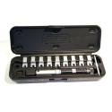 BUZZETTI 4920 : LLAVE DINAMOMÉTRICA PARA RADIOS, 8 PUNTAS DE 5´1 A 6´9MM, 1 PUNTA CON 6 CARAS
