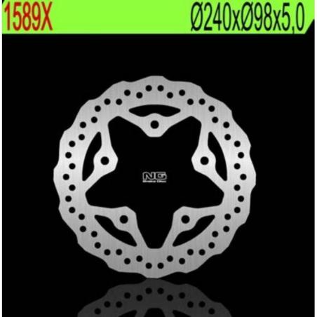 NG BRAKE DISC 1589X : Disco de freno NG BRAKES ondulado fijo