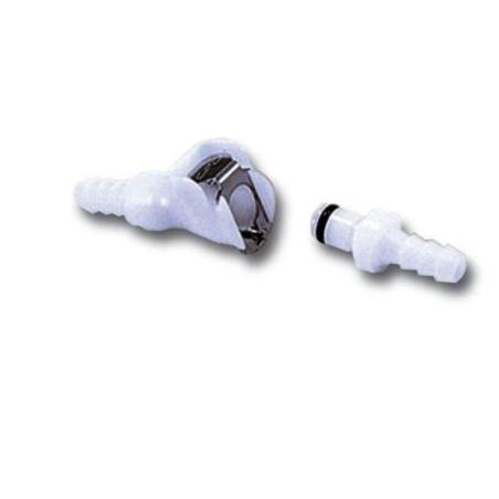 MOTION PRO 12-0037 : Conexión rápida bloqueo doble blanco MONTION PRO Ø6mm