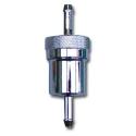 BIHR L35-306 : Filtro de combustible BIHR redondo alu anodizado desmontable L-75mm