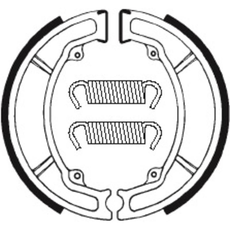 TECNIUM BA034 : Zapatas de freno Tecnium BA034