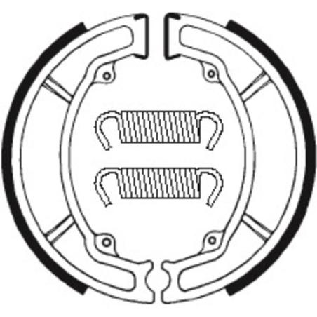 TECNIUM BA034 : Zapatas de freno Tecnium BA034
