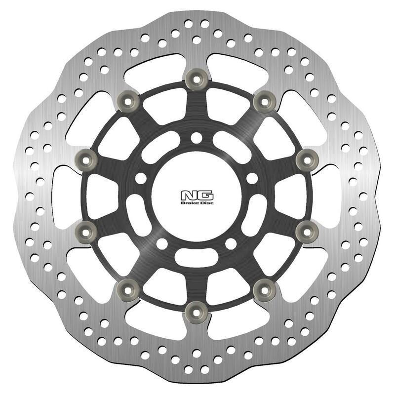 NG BRAKE DISC 1260XG : Disco de freno NG BRAKES ondulado flotante