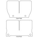 V-FORCE 2P110-1 : Láminas  de carbono para caja de láminas V-Force 2